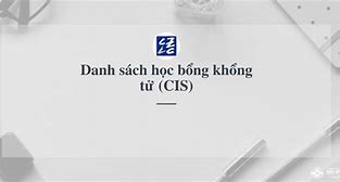 Danh Sách Cis 1 Năm Tiếng